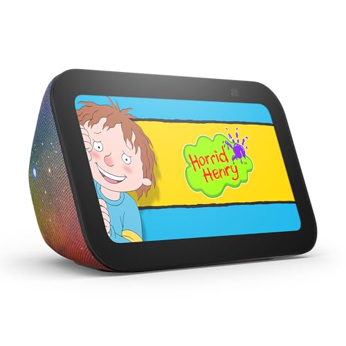 Echo Show 5 (Newest gen) Kids | Designed for kids, with parental controls | Galaxy