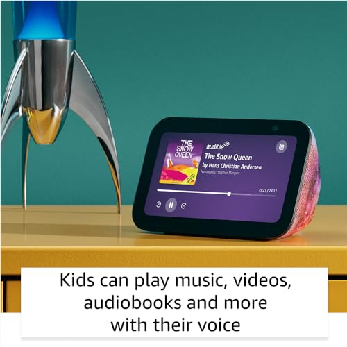 Echo Show 5 (Newest gen) Kids | Designed for kids, with parental controls | Galaxy