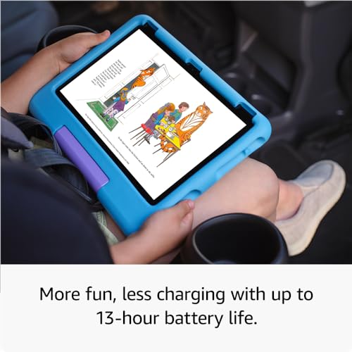 Amazon Fire HD 10 Kids tablet (newest gen) | ages 3–7, includes ads-free books