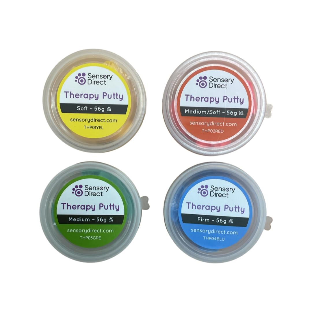 Sensory Direct Therapy Putty - Pack of 4 | For Strengthening & Motor Skills for Autism