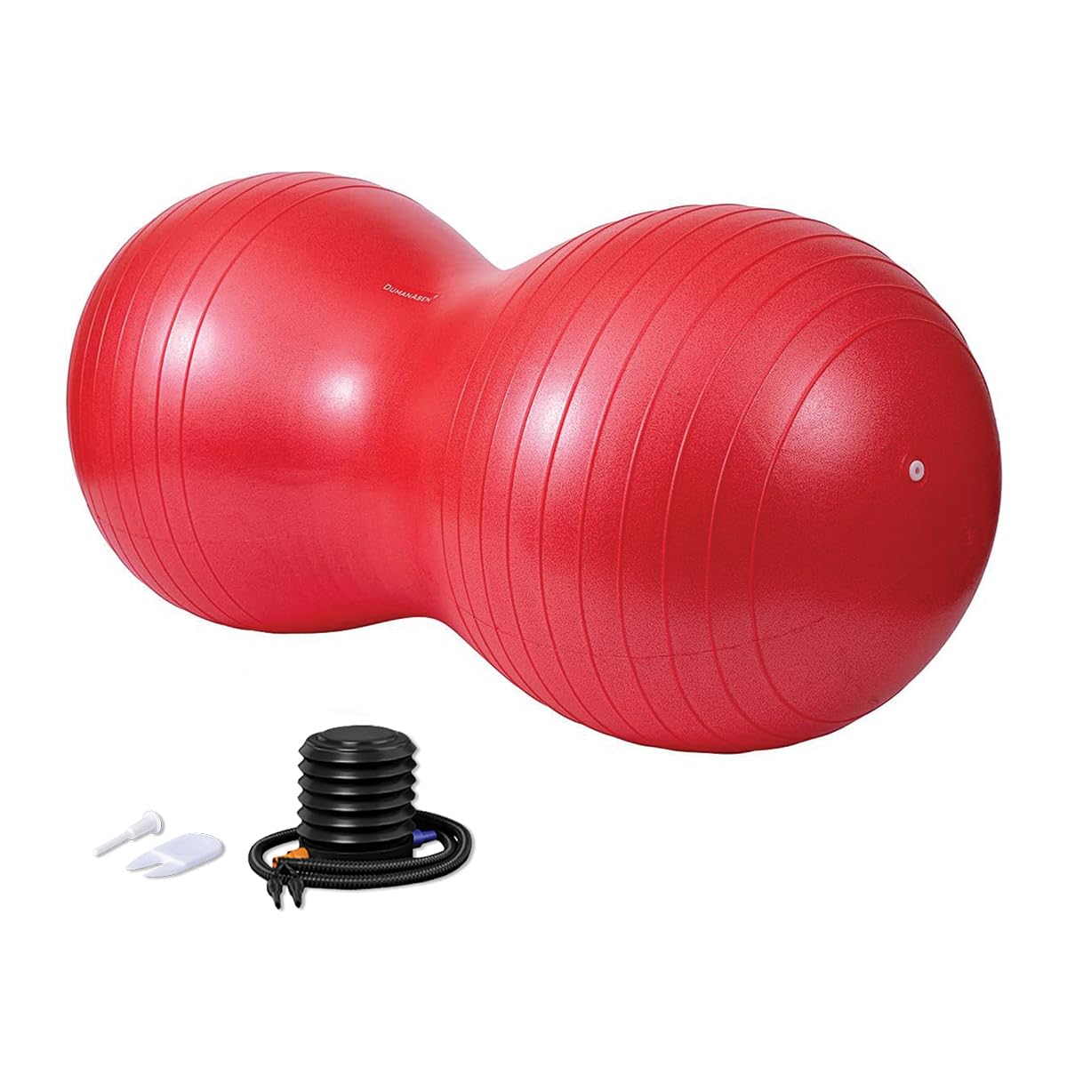 DumanAsen Exercise Ball with Pump, Peanut ball, fitness ball, Ball for Yoga, Pilates, Sensory