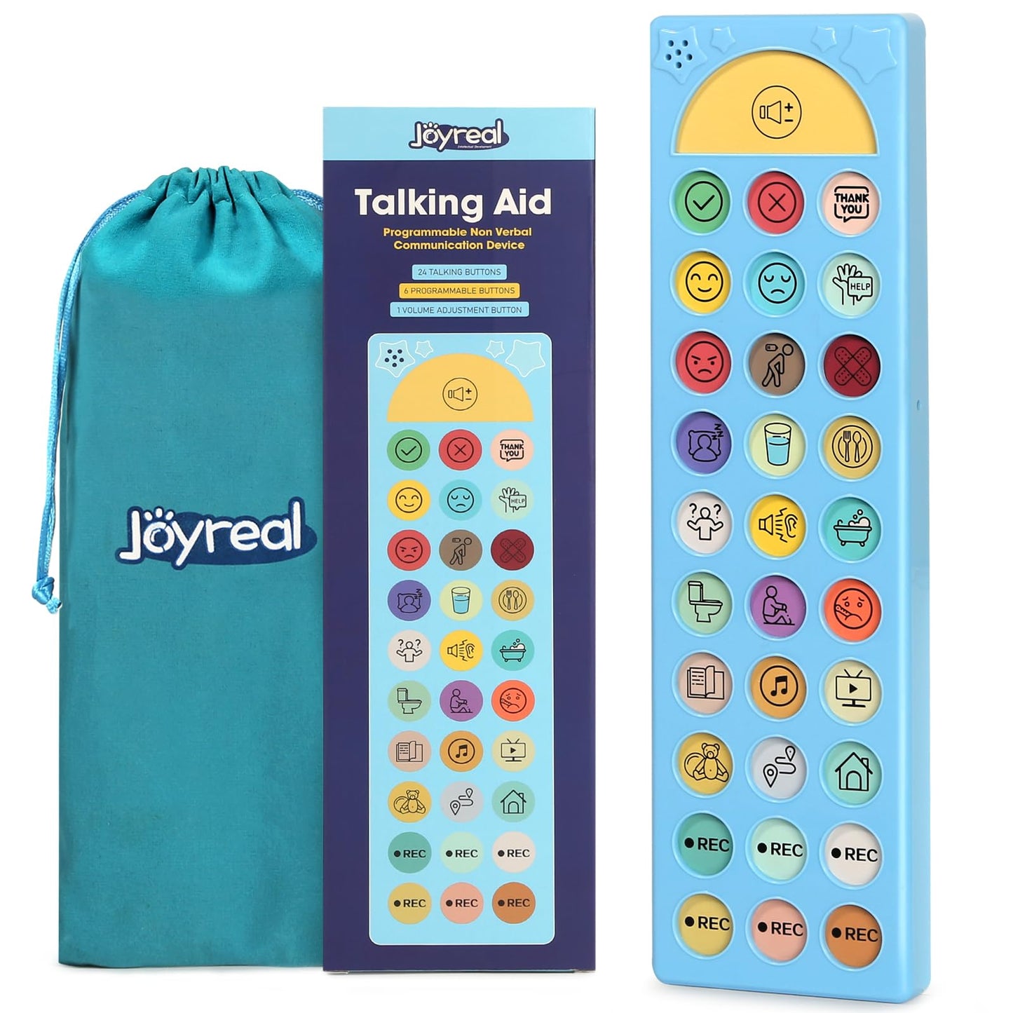 AAC Communication Device for Autism, Joyreal Autism Sensory Equipment for Speech Therapy