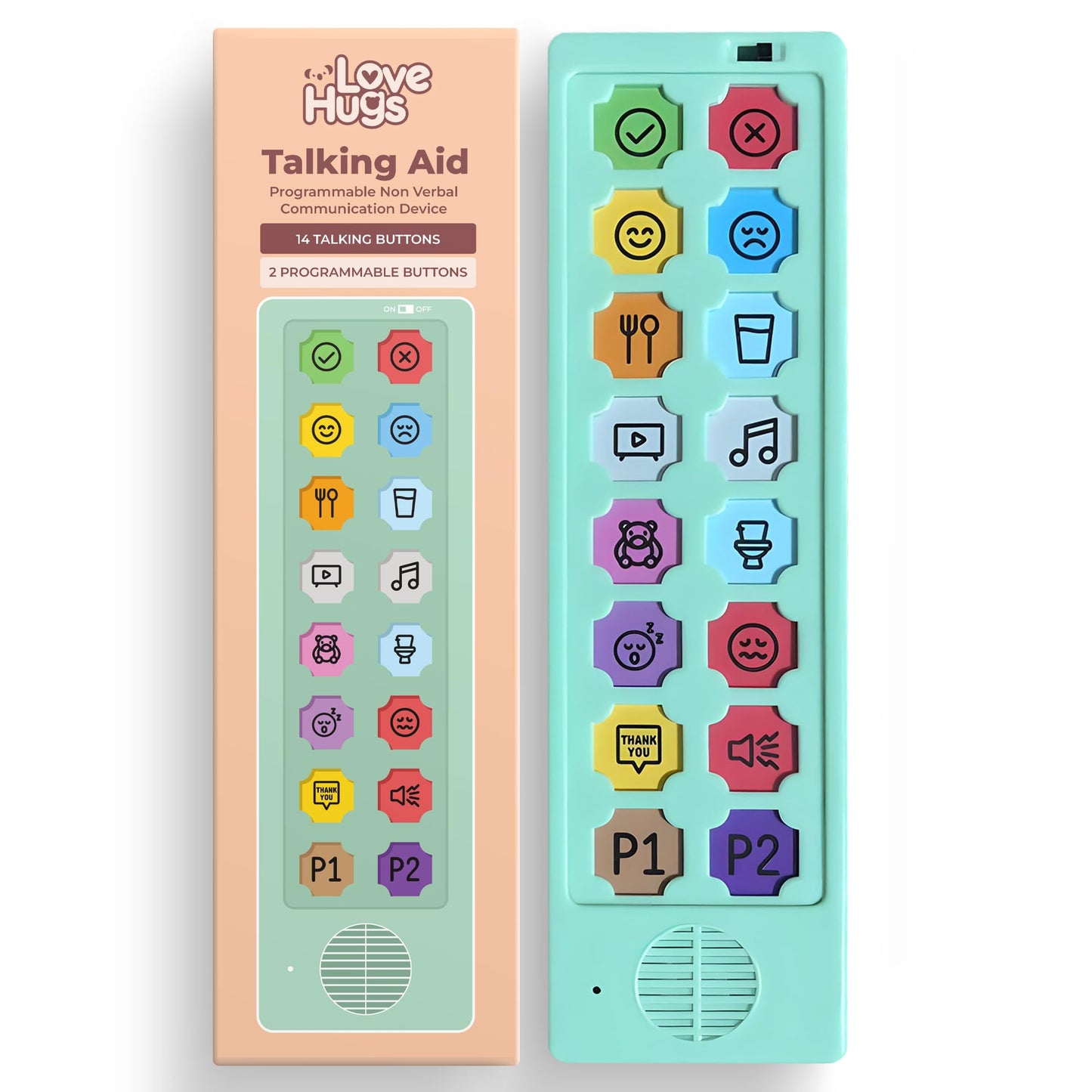 AAC Communication Device for Speech Therapy, Non Verbal Autism & Stroke Rehab.