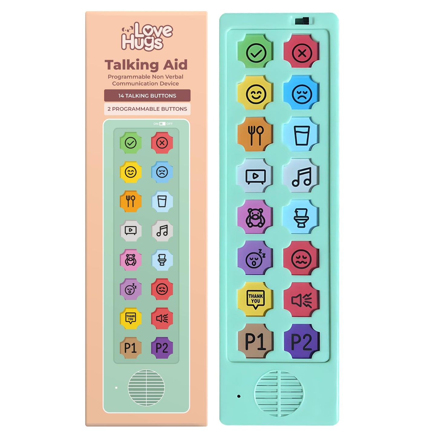 AAC Communication Device for Speech Therapy, Non Verbal Autism & Stroke Rehab.