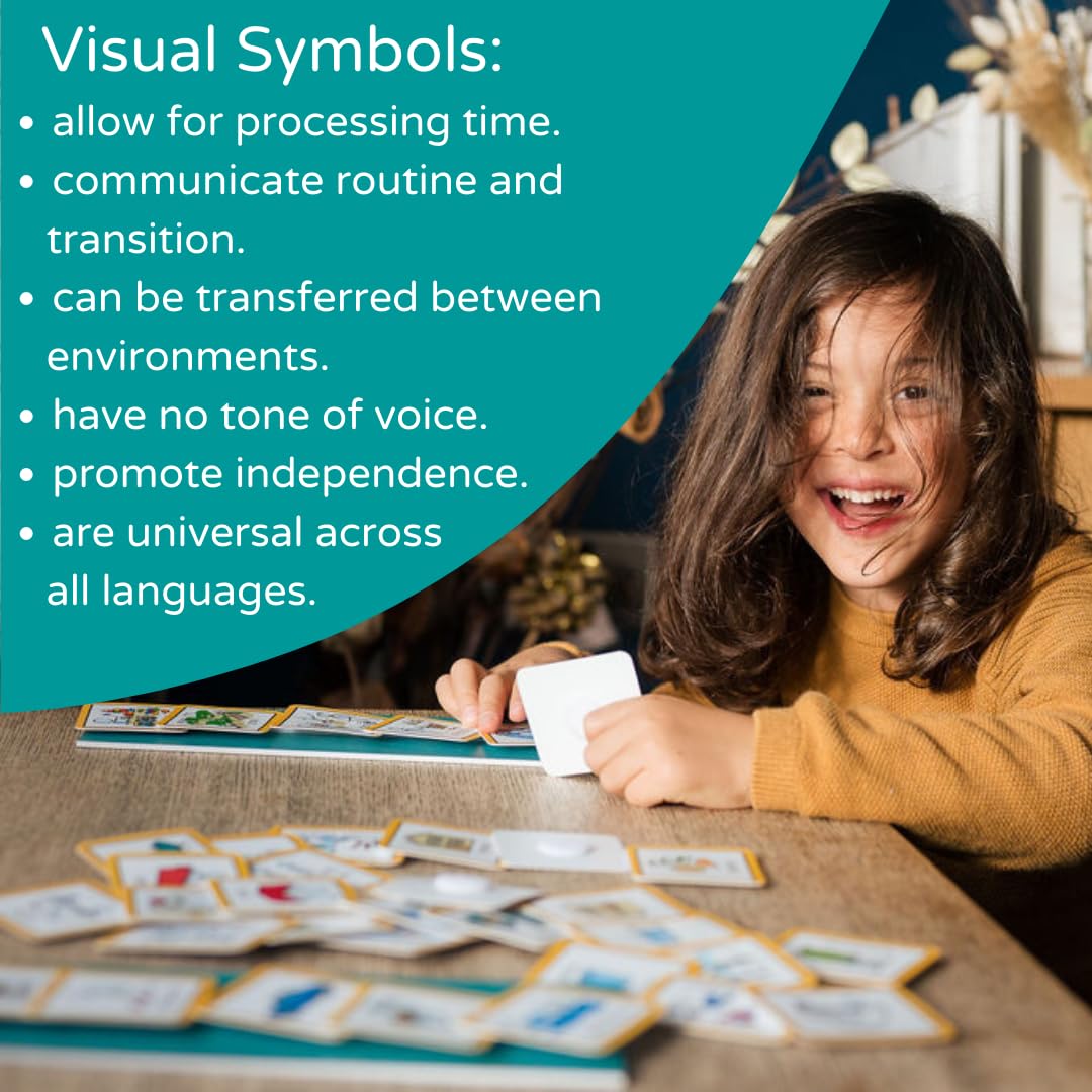 Visual Timetable For Home Visual Schedule Routine Chart for kids with 35 durable visual pecs