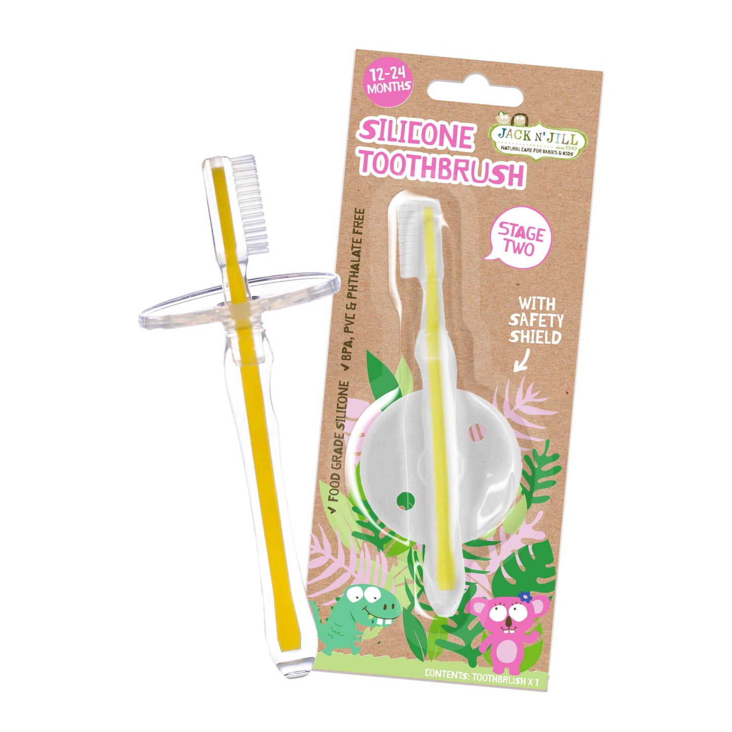 Jack N' Jill Silicone Toothbrush