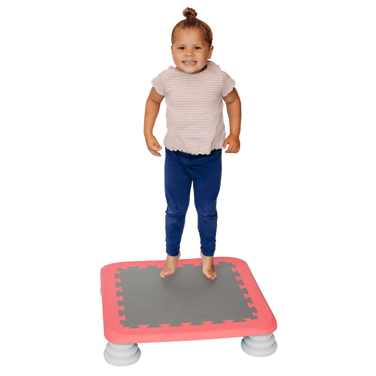 MagicMeadow Children’s Trampoline Board | Enchanting Children’s Trampoline Board | An Autism-Friendly Sensory Toy for Active Play & Therapy (Red)