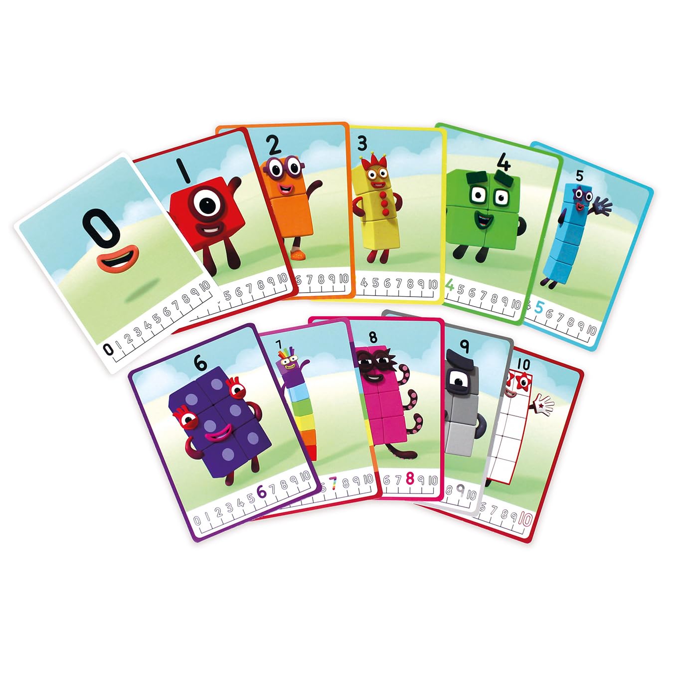 Learning Resources MathLink Cubes Numberblocks 1-10 Activity Set, Early Years Maths Learning, Build, Learn & Play in The Classroom & at Home