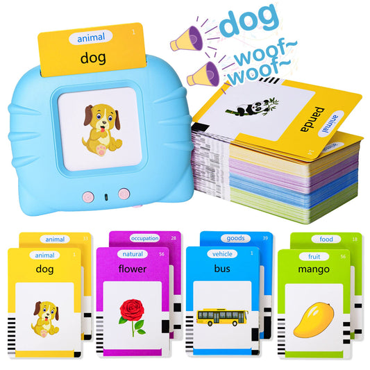 Talking Flash Cards Early Educational Toys for 3 4 5 6 Year Old Baby Boys Girls, Preschool