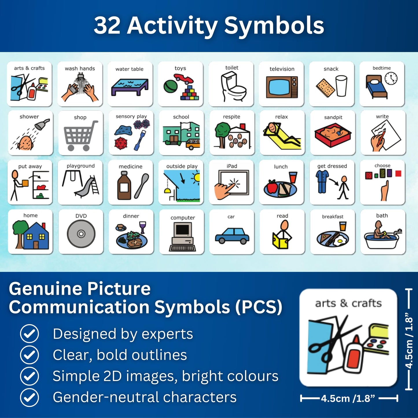 Now Next Later Board for Autism – Visual Timetable for Autistic Children with 32 Communication Cards – SEN – Chore Chart for kids –Autism Learning Resources