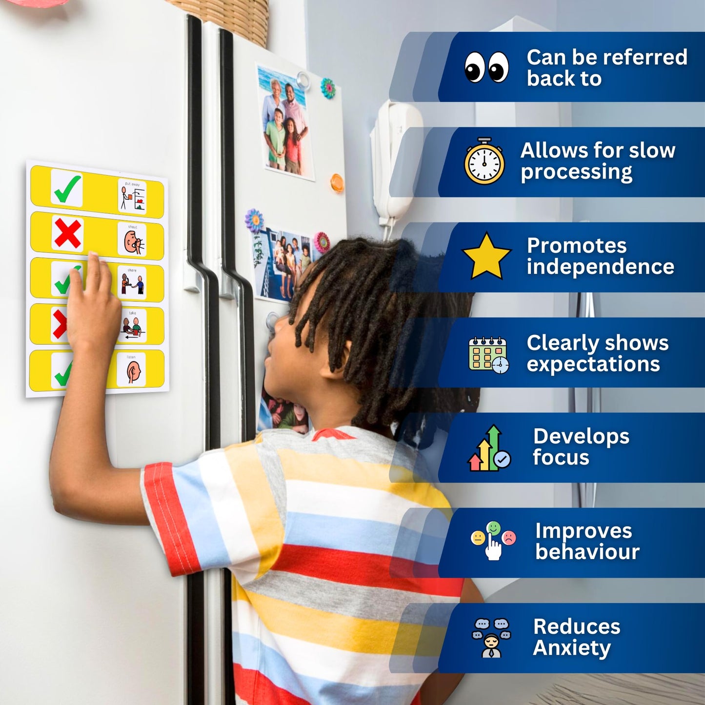 Positive Behaviour Chart for Children, Toddler, EYFS, SEN –School, Classroom, Home Education