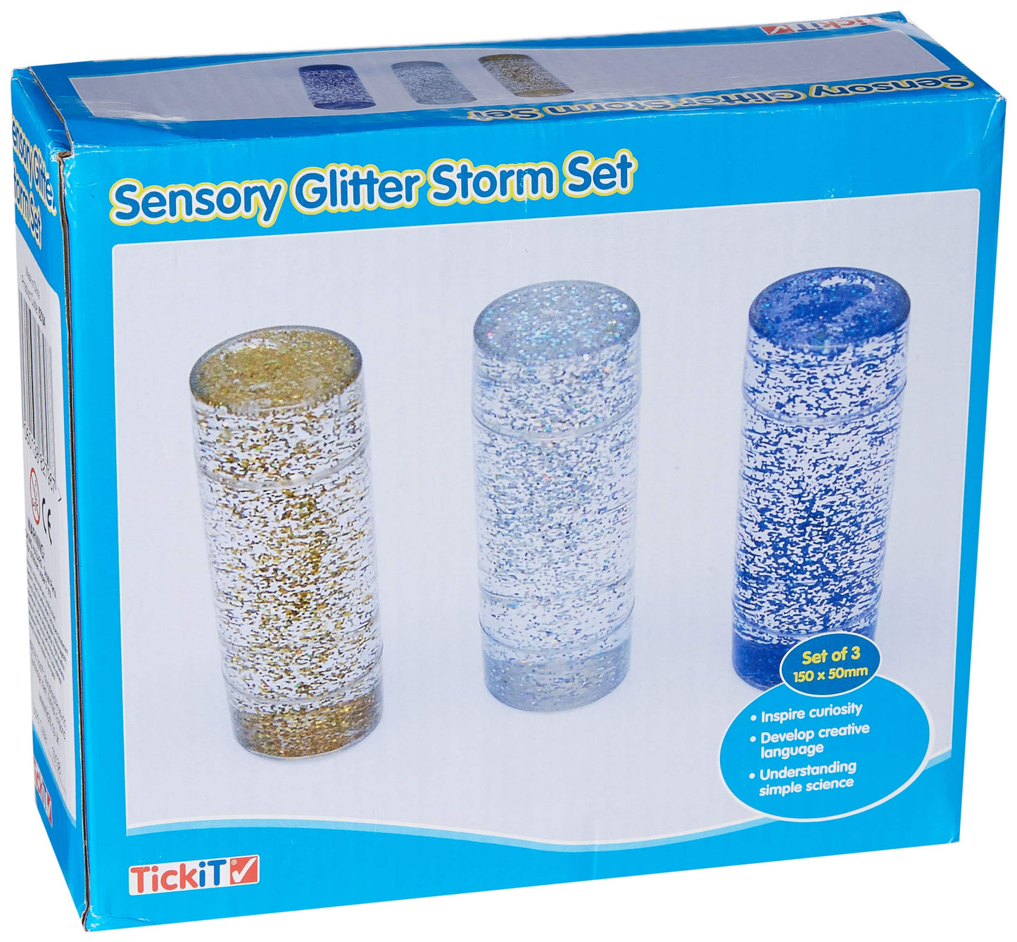 TickiT 92104 Sensory Glitter Storm Set